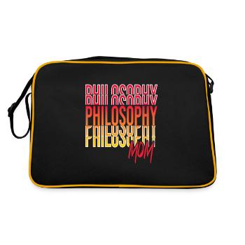 Philosophie - Sac Retro - noir/or - Dos
