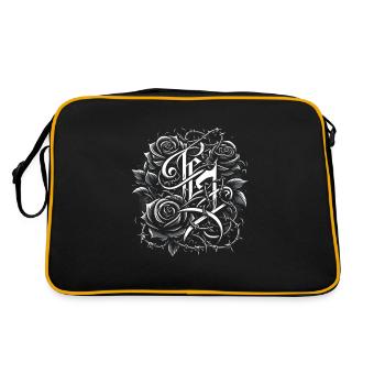 Gothique - Sac Retro - noir/or - Dos