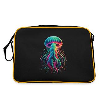 Méduse - Sac Retro - noir/or - Dos