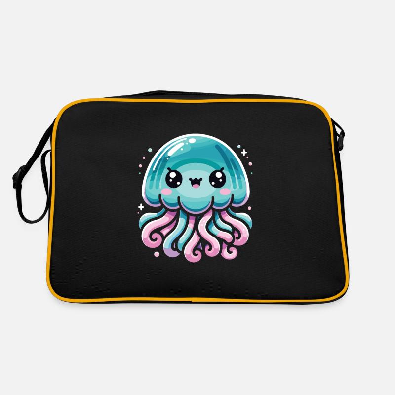 Qualle Retro Tasche
