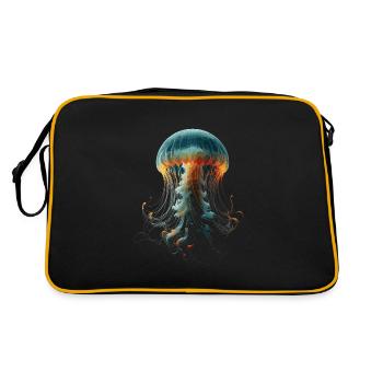 Méduse - Sac Retro - noir/or - Dos