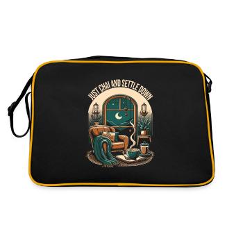 Chai - Sac Retro - noir/or - Dos