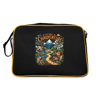 Chai - Sac Retro - noir/or - Dos