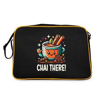 Chai - Sac Retro - noir/or - Dos