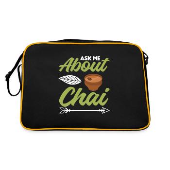 Chai - Sac Retro - noir/or - Dos