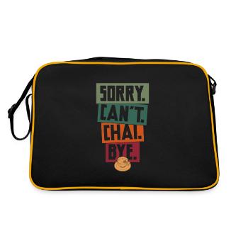 Chai - Sac Retro - noir/or - Dos