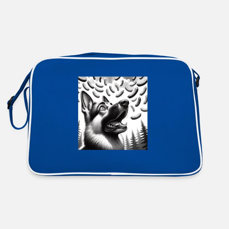 Schäferhund Retro Tasche