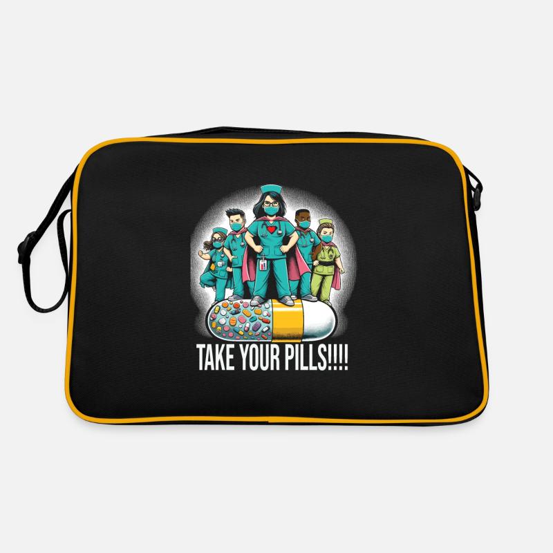 Altenpflegerin Retro Tasche