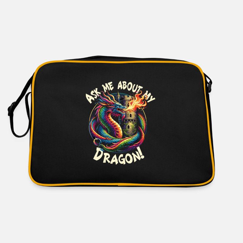 Mittelalter Markt Retro Tasche