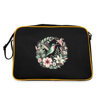 Exotic - Retro Bag - black/gold - Back