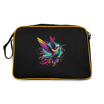 Exotic - Retro Bag - black/gold - Back