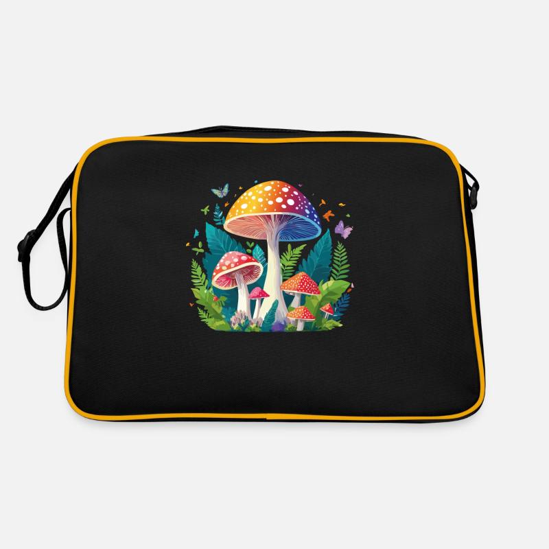 Fantasy-Pilz Retro Tasche