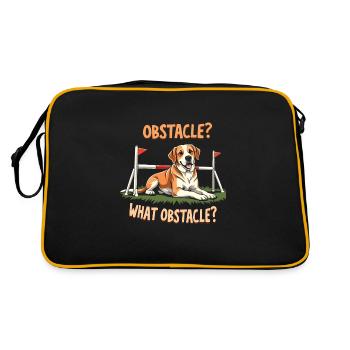 Agilité - Sac Retro - noir/or - Dos
