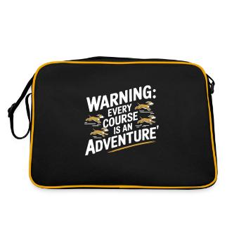 Agilité - Sac Retro - noir/or - Dos