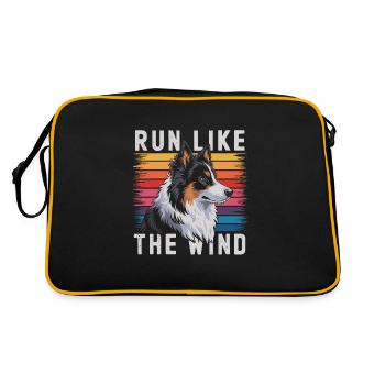 Agilité - Sac Retro - noir/or - Dos
