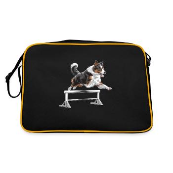 Agilité - Sac Retro - noir/or - Dos
