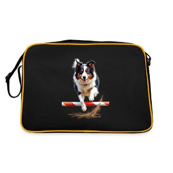 Agilité - Sac Retro - noir/or - Dos