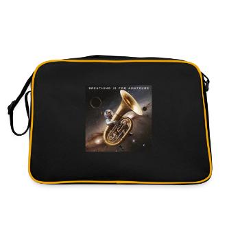 Sousaphone - Sac Retro - noir/or - Dos