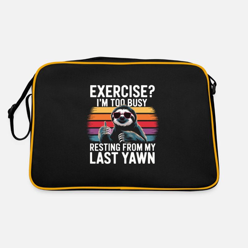 Bürohumor Retro Tasche
