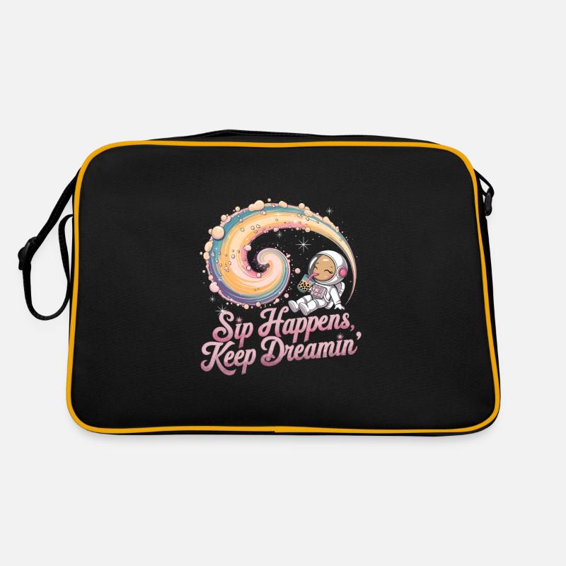 K pop and bubble tea Retro Bag
