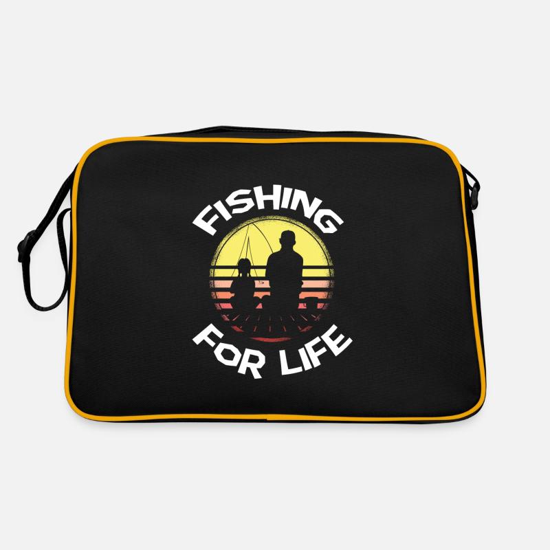 Pêcher pour toujours Sac Retro