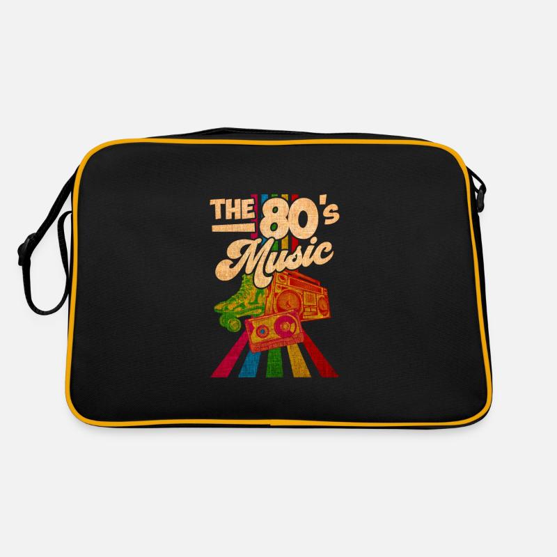80er Jahre Lied Retro Tasche