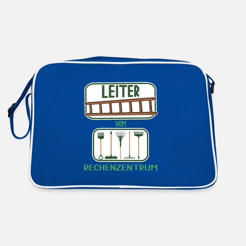 garten kleingarten leiter vom rechenzentrum ernte Retro Tasche