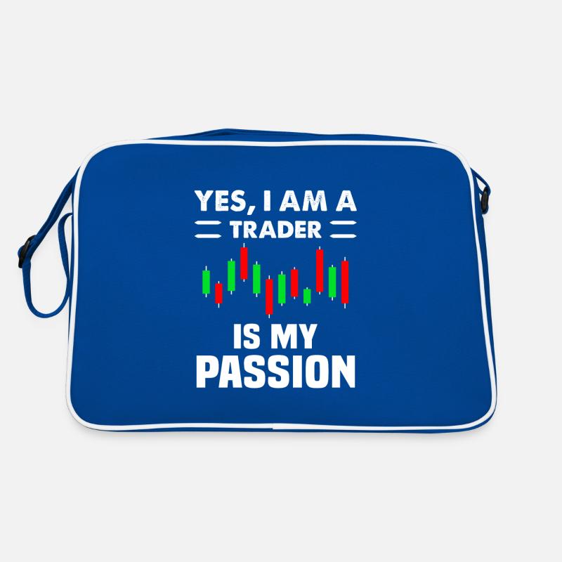 Oui Im A Trader est ma passion Trading Sac Retro