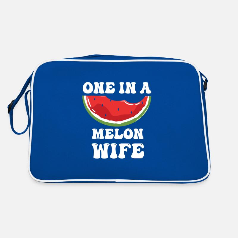 One in A Melon Wife Retro Tasche