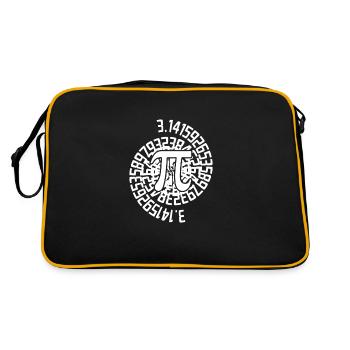 Le nombre mathématique Pi 3.14 Mathématiques PI - Sac Retro - noir/or - Dos