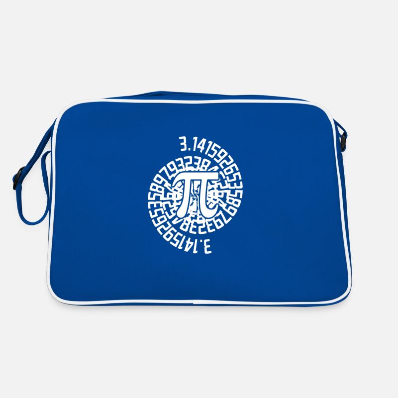 The Mathematical Number Pi 3.14 Mathematics PI Retro Tasche