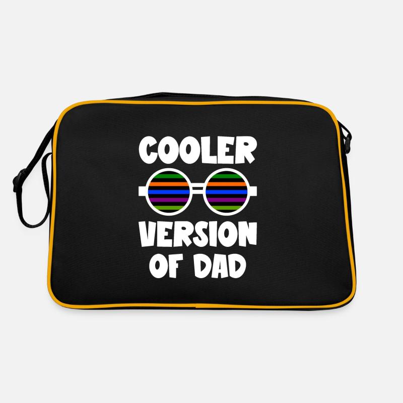 Version plus cool de Papa drôle Papa et Enfants Citations Sac Retro
