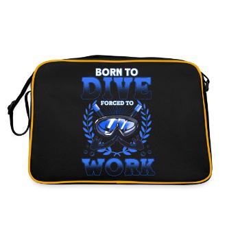 Plongée sous-marine Plongée sous-marine Cadeau de plongée sous-marine - Sac Retro - noir/or - Dos