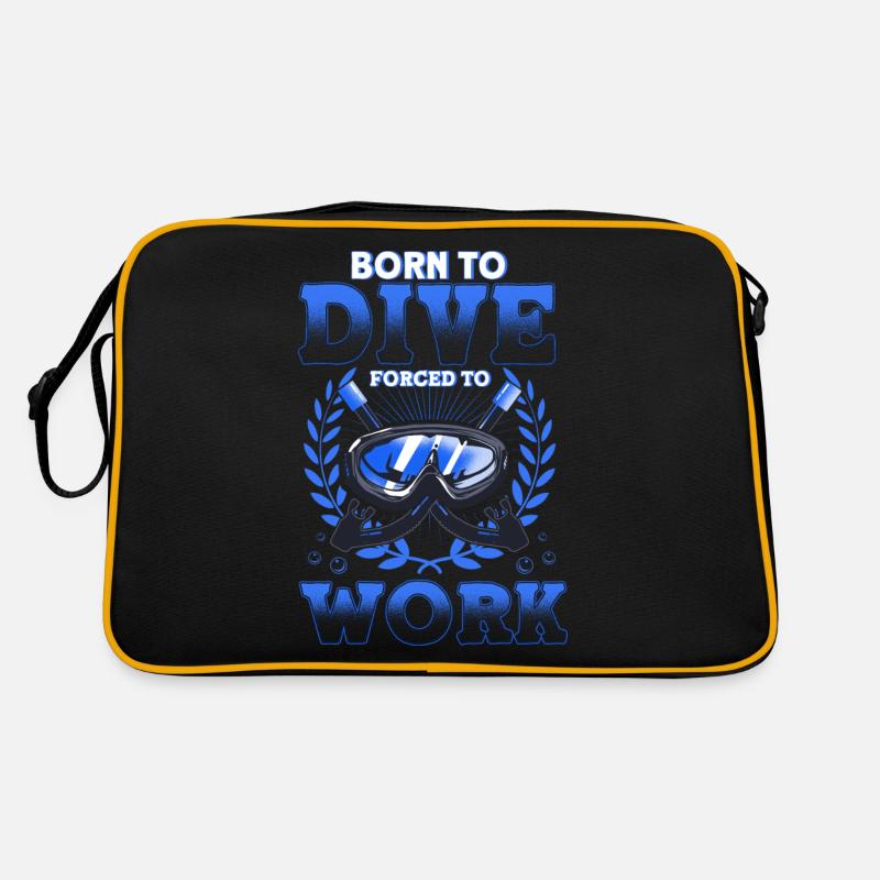 Scuba Diving Scuba Dive Scuba Diving Gift Retro Bag