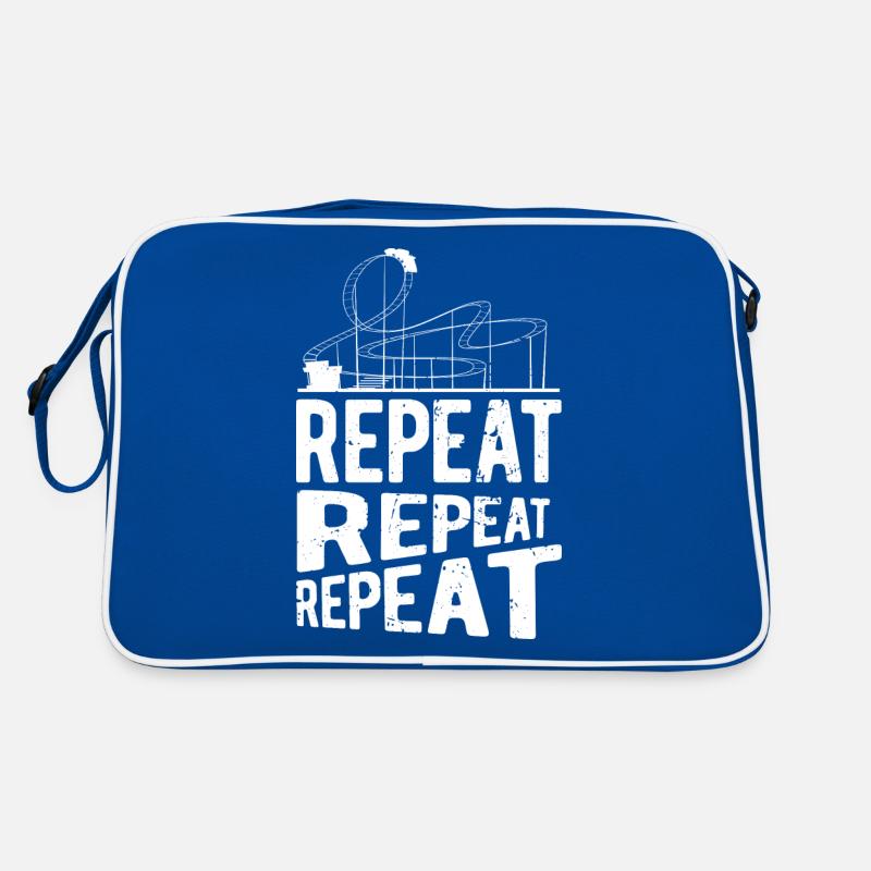 roller coaster Retro Bag