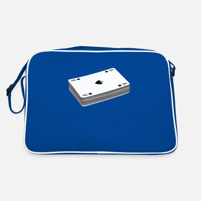 kartenstapel Retro Tasche