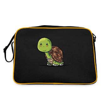 tortue - Sac Retro - noir/or - Dos