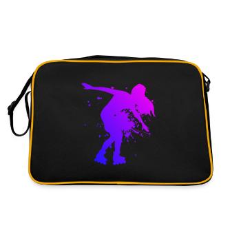 Roller Skating Roller Skating Women's Roller Skating - Retro Bag - black/gold - Back