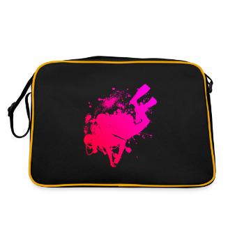 Diving Diver Women's Diving Scuba Diving - Retro Bag - black/gold - Back