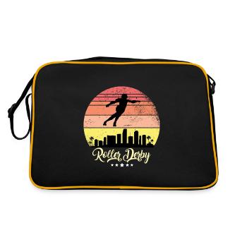 Roller Derby patins à roues alignées Vintage Retro Sunset - Sac Retro - noir/or - Dos