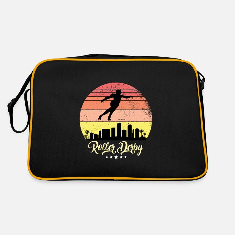Roller Derby Inline Skates Vintage Retro Sunset Retro Bag