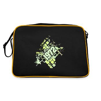 1972 - Retro Bag - black/gold - Back