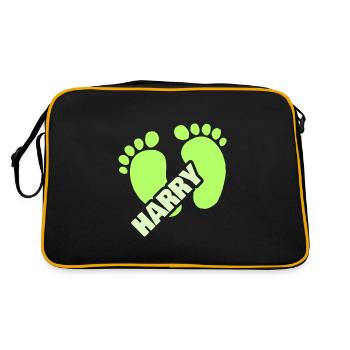 Birth Harry - Retro Bag - black/gold - Back