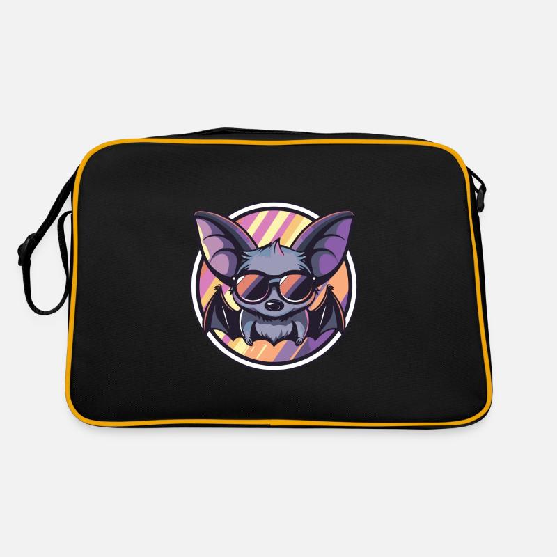 Fledermaus Cool Comic Retro Tasche
