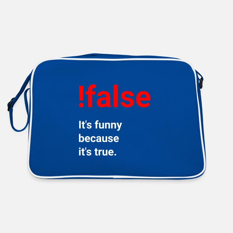 C'est drôle parce que c'est vrai - blague pour les programmeurs Sac Retro