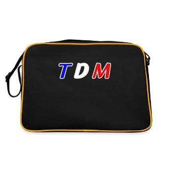 Tdm - Retro Bag - black/gold - Back