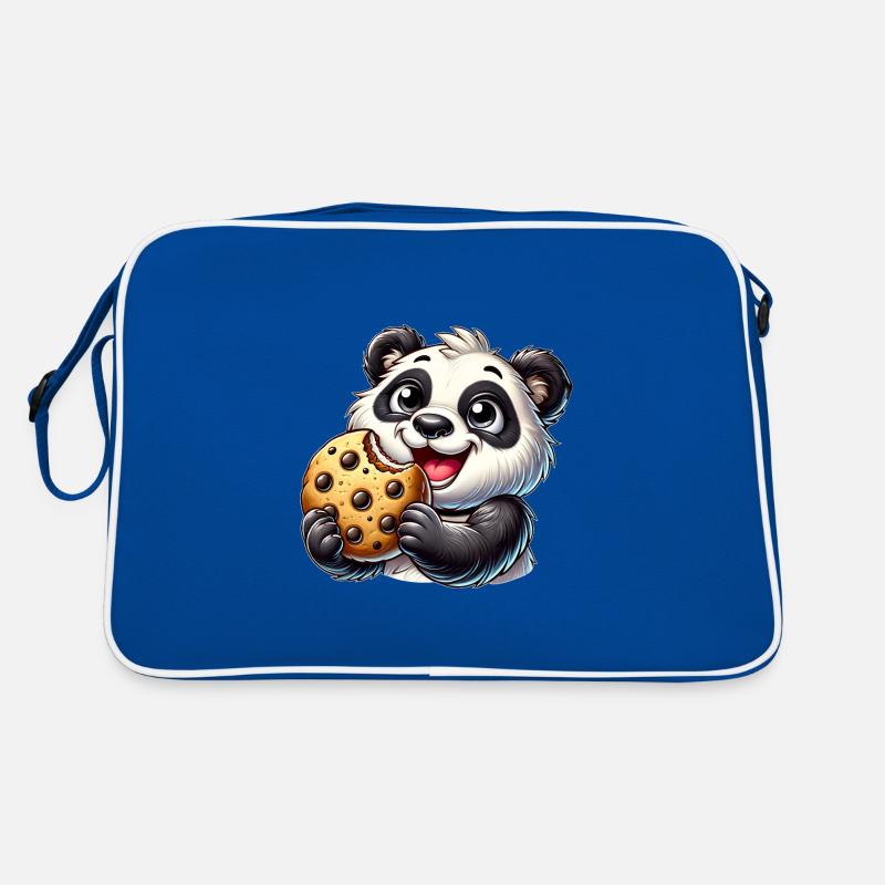 Panda Biscuit Dessert Sweet Biscuits Retro Bag