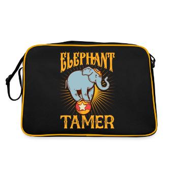 Ringmaster – Circus Enthusiast Ringleader - Retro Bag - black/gold - Back