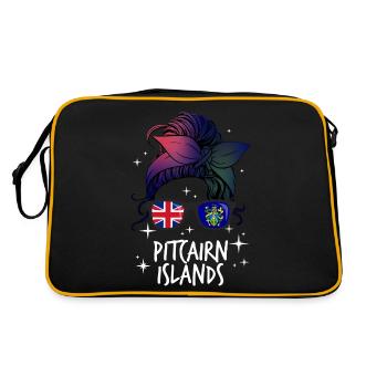 Pitcairn (Îles) - Sac Retro - noir/or - Dos