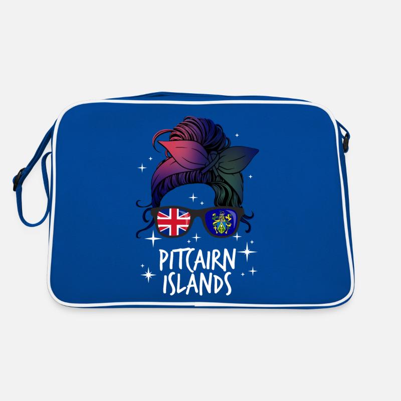 Pitcairninseln Retro Tasche